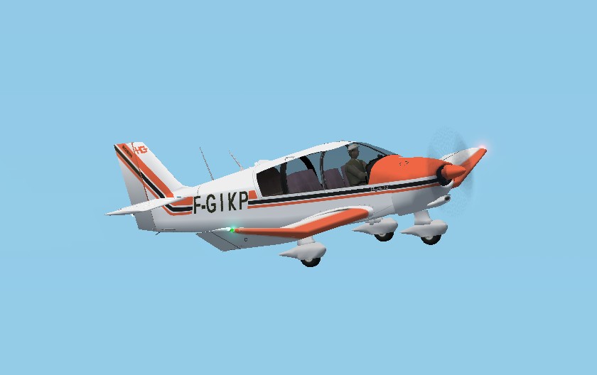 Fs2002 Robin Dr400/120 F-Gikp From Aéroclub Henri Guillaumet, Lognes, France Original File — 1