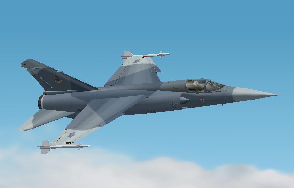Fs2002 Dassault Mirage F1Cz Saaf In This Aircraft (No 203) Maj — 1