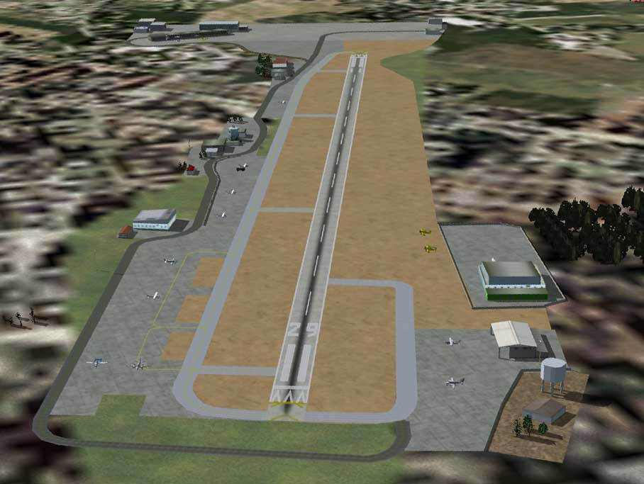Fs2002 Herzlia Airfield Near To Tel-Aviv Israel Scenery This Is A Scenery Of Herzlia Airfi — 1