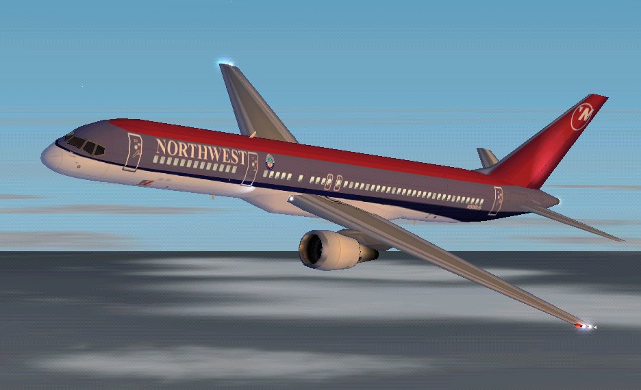 Fs2002 Aircraft Northwest Airlines Boeing 757-200 Version 2.0 This Plane Has It All: Highl — 1