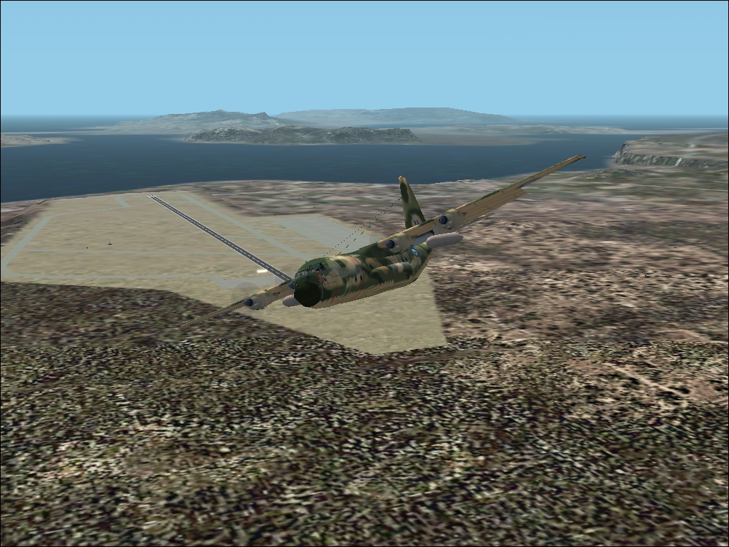 Fs2002 Aircraft Lockheed C-130H Hercules Hellenic Air Force (Haf) Aircraft Visual Design & — 1