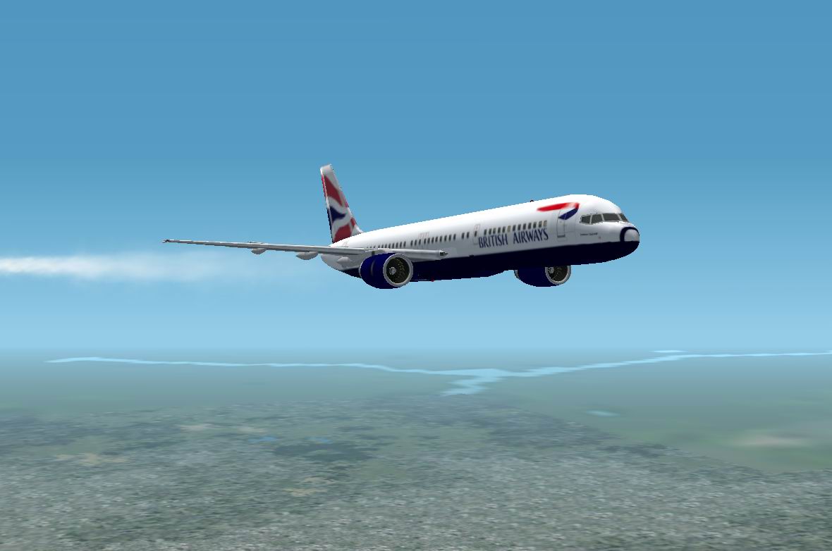 Fs2002 British Airways 757-200 British Airways Operates This Aircraft (G-Bikx) From London — 1