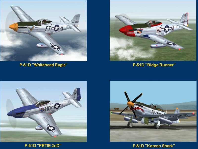 Fs2002 P-51D Mustang Glamorous Glen Iii The Famous Glamorous Glen Iii With Code B6-Y, S/N — 1