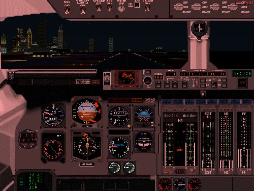 Fs2002 The 747-200 Panel Original Background Bmp With Good Frame Rates — 1