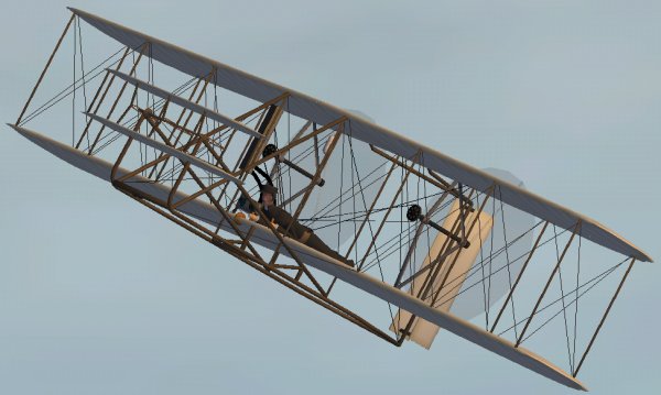 Fs2002 - 1903 Wright Flyer This 1903 Version Includes A Flight Set To December 17, 1903