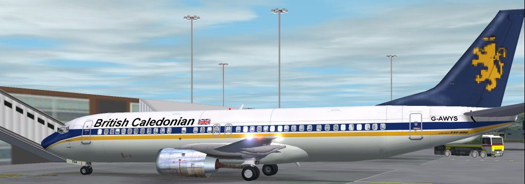 A Text-O-Matic Template For British Caledonian Airline Livery — 1