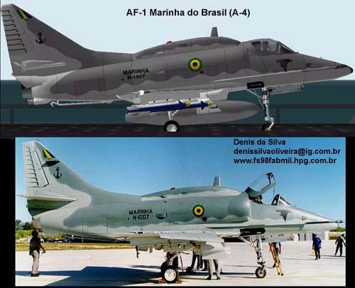 Fs2002 Af-1 Falcões Do Mar The Vf-1 Squadron Is The First Brazilian Navy Aerial Unit To Op — 1