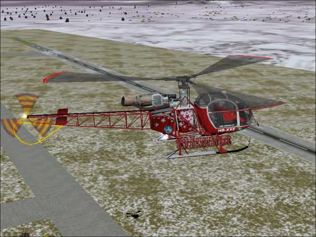 Fs2002 Lama Air Alouette Iii Helicopter This Helicopter Was Designed For Fs2000/2002 — 1