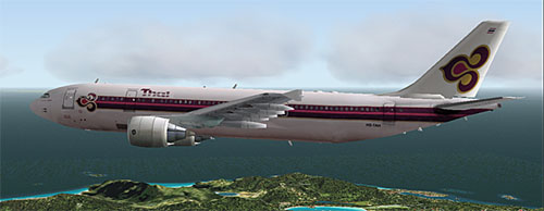 Fs2002 Project Airbus A300-600R Thai Airways This Advanced A300-600R Is Version 3 Of Our A — 1