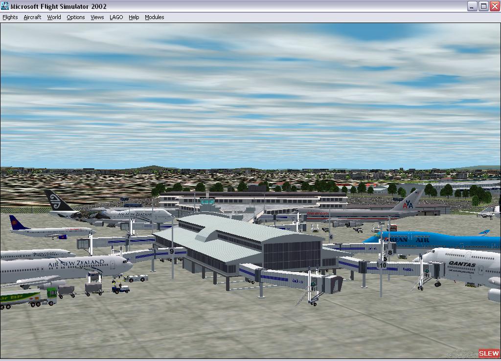 Fs2002 Auckland International Airport, New Zealand Version 1.0 This Scenery Enhances The M — 1