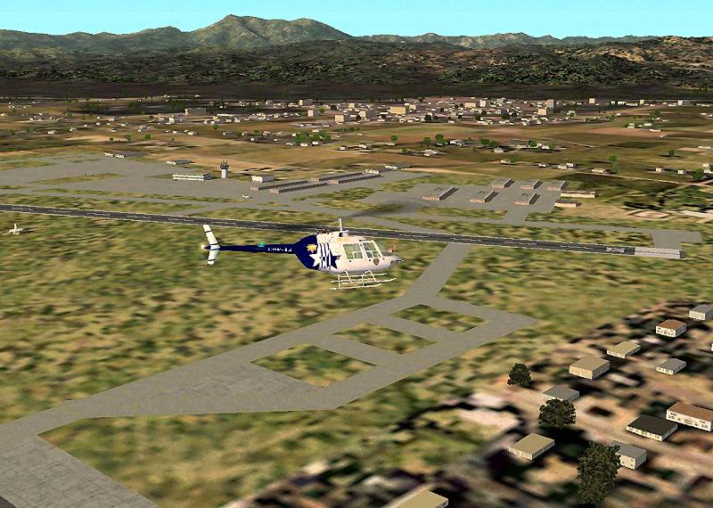 Fs2002 Santa Rosa California Terrain Mesh This Detailed Terrain Mesh Is Centered Near Sant — 1