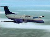 Great Lakes Aviation / United Express Emb-120 Brasilia Original Aircraft Design By Chuck L