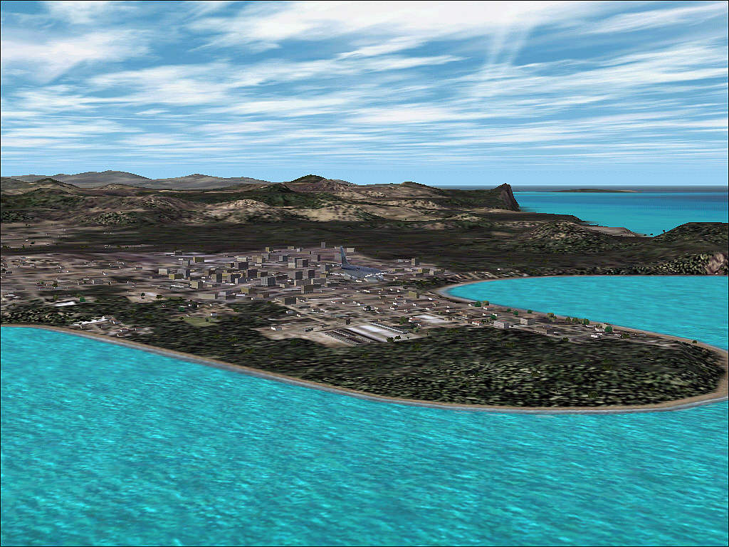 Fs2002 Mallorca Autogen Scenery (Spain) At Last Mallorca Now Has Towns And Costal Tourist — 1
