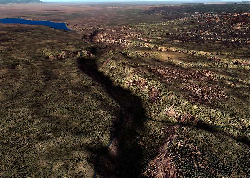 Fs2002 Albuquerque New Mexico Terrain Mesh This Terrain Mesh File Is Centered Near Albuque — 1