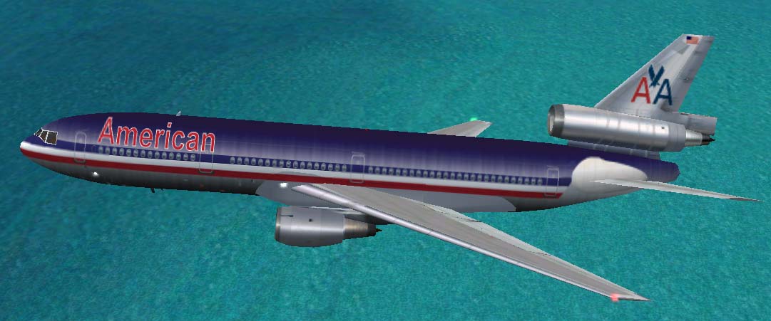 Fs2002 - American Airlines Dc-10-30 American Airlines Has Recently Retired All Of Their Dc — 1