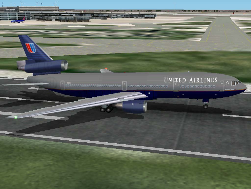 Fs2002 - United Airlines Dc-10-30 United Airlines Has Sadly Retired All Of Its Dc-10 Aircr