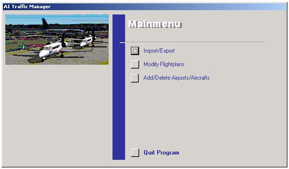 Ai Traffic Manager 1.0 You Can Import All The Txt Files That Was Created With The Tdecompi