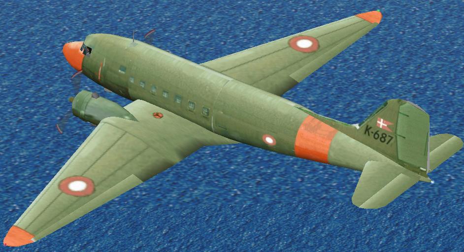 Fs2002 C-47A Royal Danish Air Force Based On Original Picturegraph And Other Sources Inclu — 1