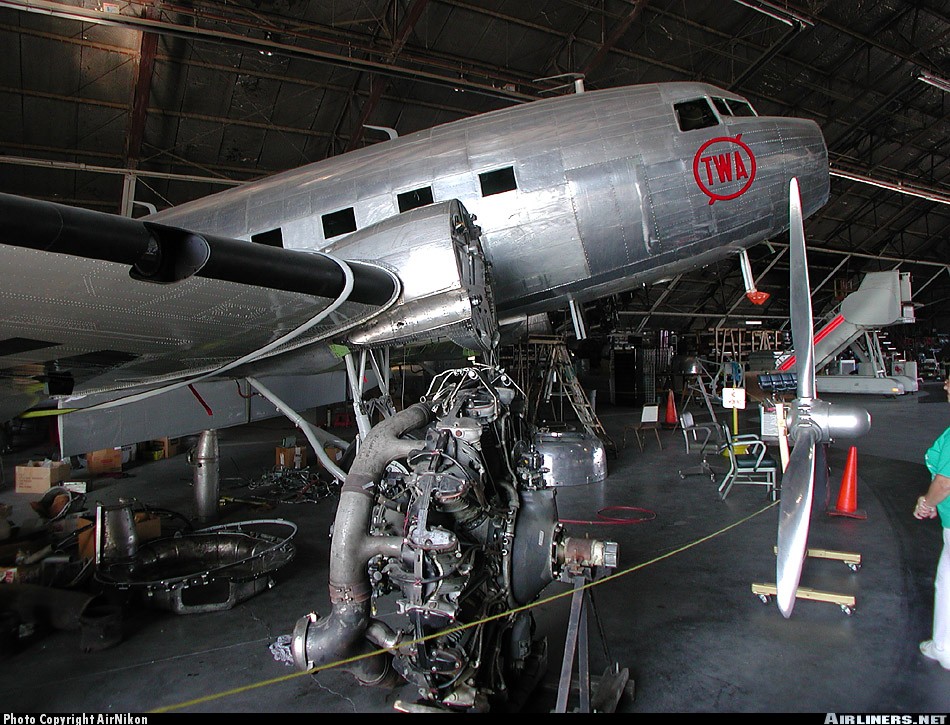 Fs2002 Twa Douglas Dc-3-G202A Based On Original Picturegraphs And Other Sources Included I — 1