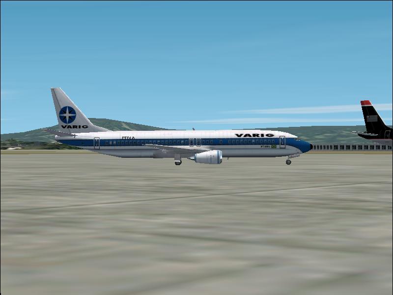 This Repaint Of B737-400 Msfs Default By Marcos Konde — 1