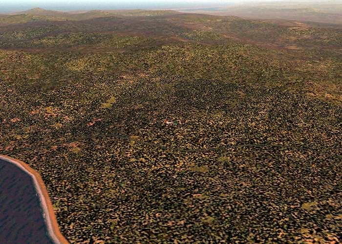 Fs2002 Lompoc California Terrain Mesh This Detailed Terrain Mesh File Is Centered Near Lom — 1