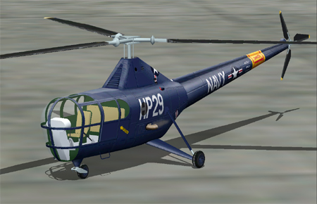 Fs2002 Sikorsky H-5 (S-51) This Is An All New Original Model Of A Korean War Era U.s — 1