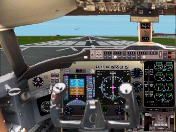 Fs2002 Bombardier Challenger 604 Inter Mozambique New Rabbit Project An Flight Simulator D — 1