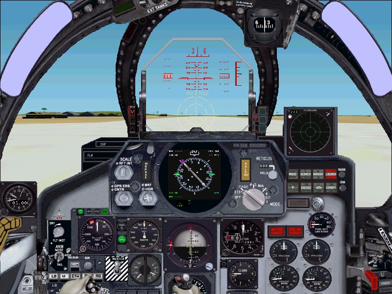Fs2002 F-4 Phantom Instrument Panel This Panel Has The Look And Feel Of A F-4 Phantom Inst — 1