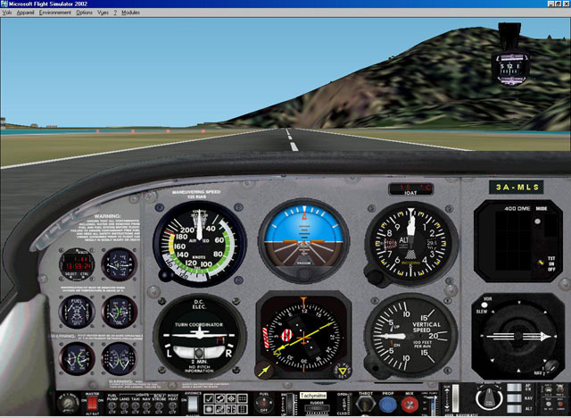 Fs2002 Picturerealistic Panel For A Cessna T206 Turbo Stationair ...Including Picturereali — 1