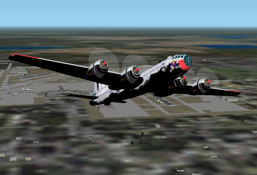Fs2002 Boeing B-29 Miss Nc Fs2002 B29, This Model Is Not Repainted Textures Of My Previous — 1