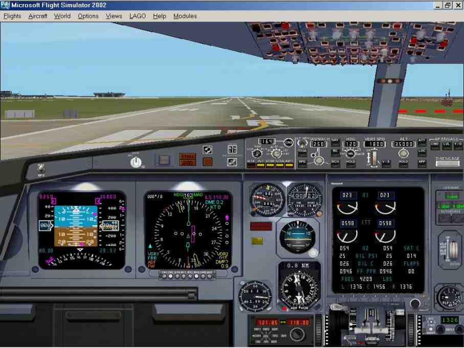 Fs2002 Pro Essential Semi-Pro Airbus A320 Panel This Panel Has Been Made As It Appears In — 1
