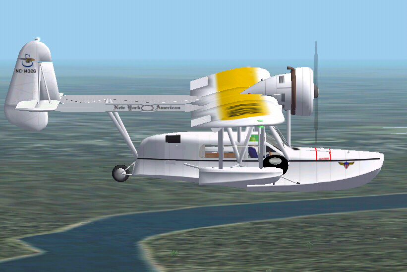 Fs2002 Sikorsky S-39C New York American Reg #Nc-14326 Used 1934 To 1936 By Ny American New — 1