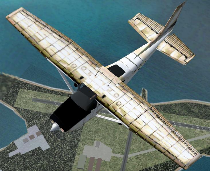 Fs2002 Cessna C182Rg Island Hopper Aircraft