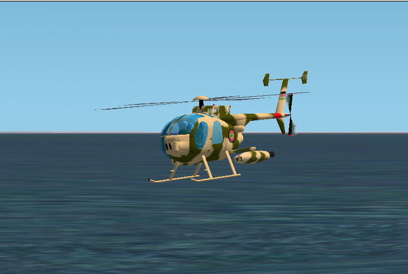 Fs2002 Hughes 500Md/Tow Kenyan Airforce Totally New Model With Highly Realistic Textures O — 1