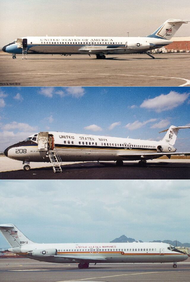 Fs2002 United States Military Vip Mcdonnell-Douglas Md-83 Four Repaints Of The Msfs Defaul — 1