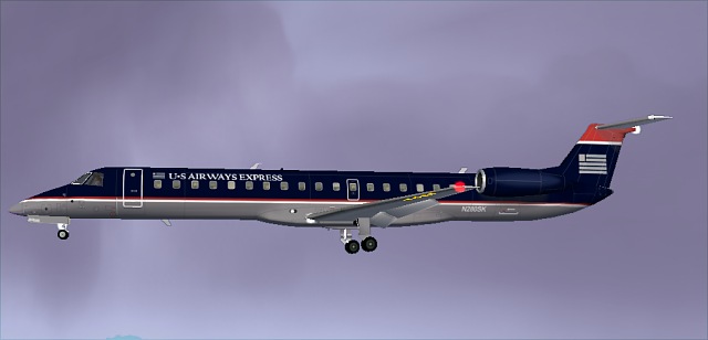 Fs2002 Embraer Erj-145 Us Airways Express/Chattaqua Airlines This Is An Renovated Models O