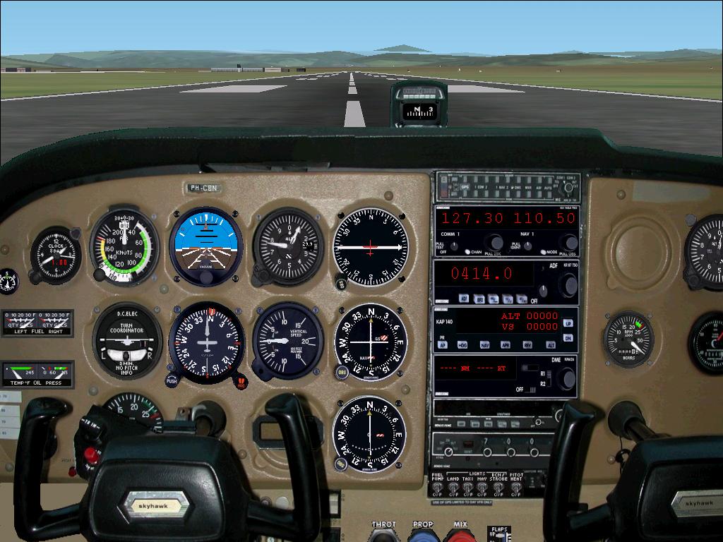 Fs2002 Cessna 172 (Fs200X Standard/Pro) Here Is My Most Recent Picturereal Cessna 172 — 1