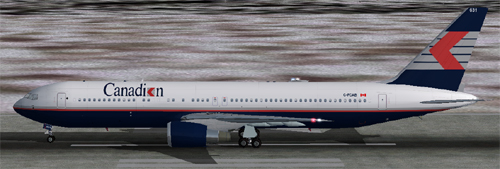 Fs2002 Project Opensky Canadian Airlines Boeing 767-375Er V3 This Aircraft Is From The Can — 1