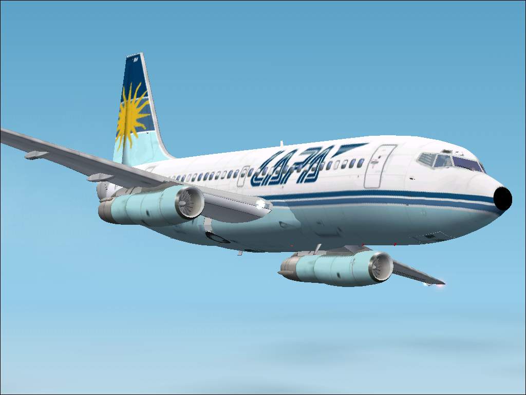 Fs2000 - Fs2002 Boeing 737-200 Lapa Argentinas Domestic Airline — 1