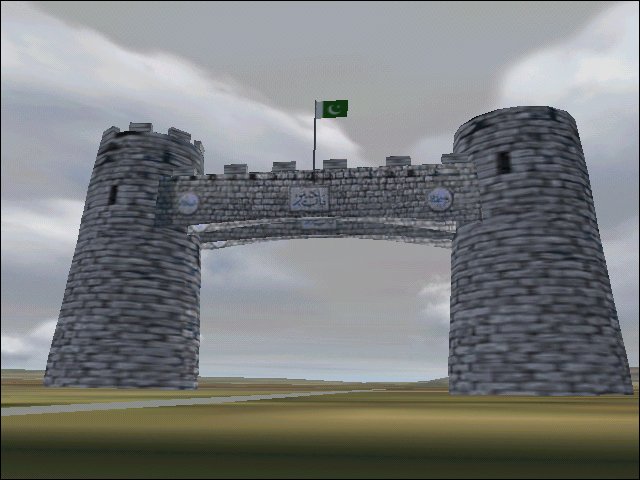 Fs2002 Scenery- Project Pakistan, Khyber Pass Peshawer Khyber Pass Is A Narrow, Steep-Side — 1