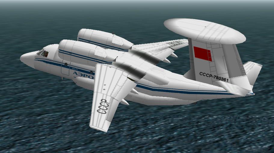 Fs2002 Antonov An-71 Very Rare Soviet Awacs Plane (Only 3 Produced) Derived From The Short — 1