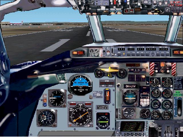 Fs2002 Dc-9-32 Panel To Change To Different Panel, Point The Alias Commmand To The Appropr — 1