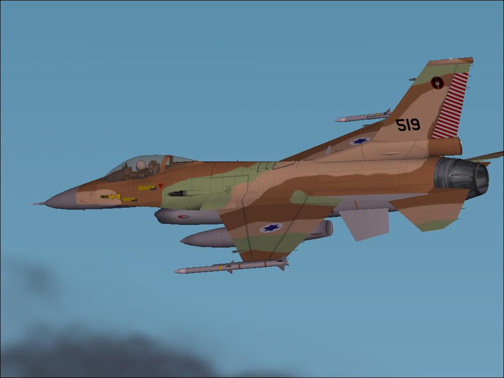 Fs2002 Lockheed F-16C "Barak" F-16C Block 40 Of The 101St Fighter Squadron, Israeli Air Fo — 1