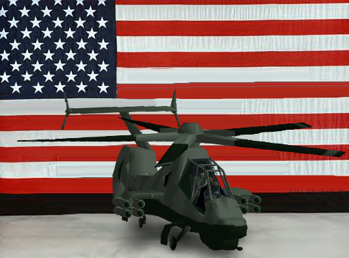 Fs2002 Rah-66 Comanche Sikorsky/Boeing Rah-66 Comanche Has Full Moving Parts, Panel, Insid — 1
