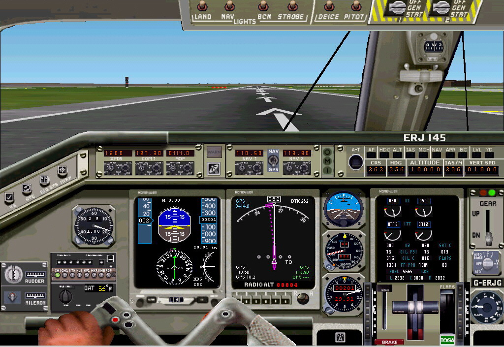 Embraer Erj-145 Panel For Fs2002 — 1