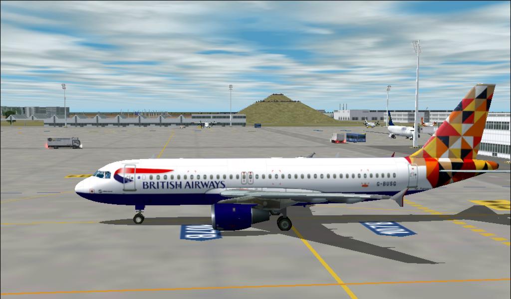 Fs2002 Airbus A320-211 British Airways Bauhaus — 1