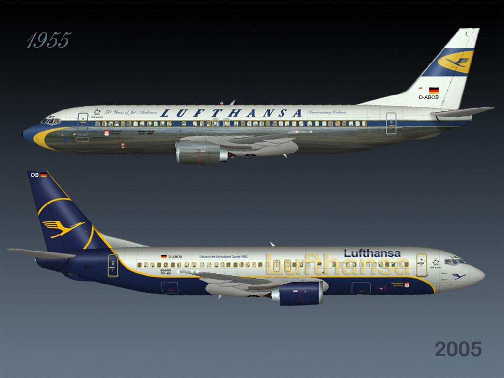 Fs2000/2002 B-737-400, Lufthansa-Combi Text-O-Matic-Template For Lufthansa-Combi-Livery — 1