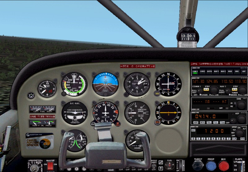 Fs2002 Cessna C185 Skywagon On Floats Oh-Dak Float Version