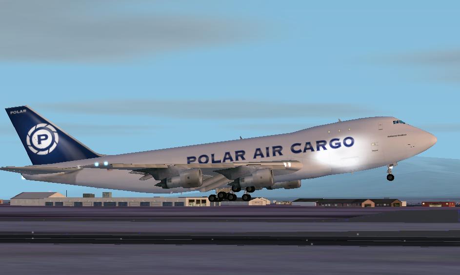 Fs2000/Fs2002 Project Opensky Boeing 747-132(Sf) N856Ft Polar Air Cargo Posky Original Tec — 1