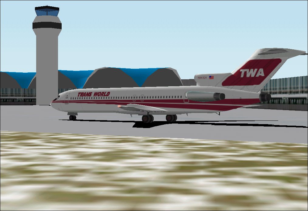 Fs2000 Boeing 727-200 Twa Old Colors Afx By Kevin Trinkle, Ffds ([Email Removed]) Fde By S